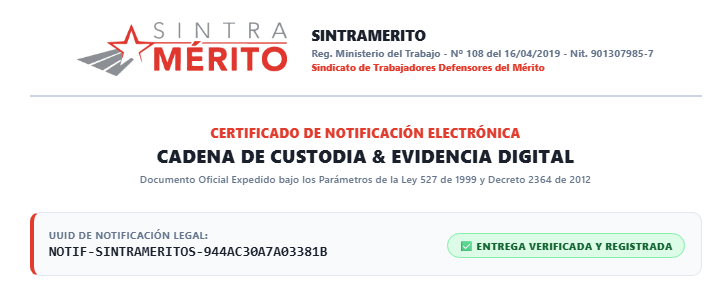 Gestión Sindical: Solicitud de verificación de las condiciones de climatización y adopción de medidas frente a las condiciones de calor en el Edificio Principal de la Gobernación del Meta